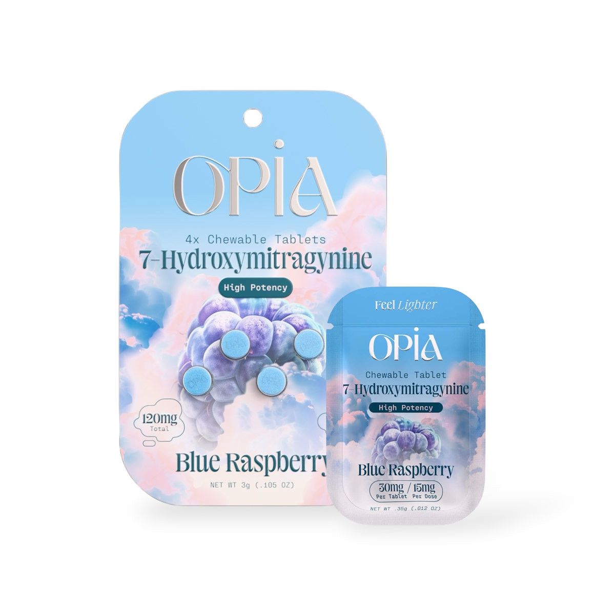 opia 7 hydroxymitragynine chewable tablets blue raspberry 30mg set 62103 opia 7 hydroxymitragynine chewable tablets blue raspberry 30mg set 62103