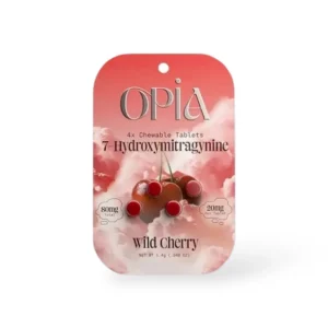 Home opia 7 hydroxymitragynine chewable tablets wild cherry 80mg 37032