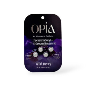 Home opia pseudo + 7oh chewable tablets wild berry 80mg